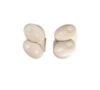 ZHINUAN 1 Pair Steering Wheel Switch Control Buttons,Fit For Mercedes, W211 W219 Fit For E CLS Class 2308202310 Car Multi-function Switch Buttons vehicle Steering Wheel Button Bank(Light Beige 1 Pair