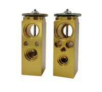 ZHINUAN AC Block Expansion Valve,Fit for Opel, Astra Calibra Corsa Tigra Vectra 1618033 9117610 Auto Car Air Conditioning HVAC Expansion Control Valve