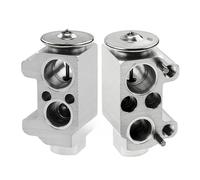 ZHINUAN AC Expansion Valve,Fit for BMW, E81 E82 E88 E90 E91 E92 64119226078 64119182512 64116934406 64116981484 HVAC Expansion Control Valve(2PCS)