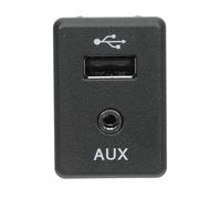 ZHINUAN Automotive AUX Audio Jack,Fit For Nissan, 795405004 280234BA0B USB Interface Port Module Vehicle USB charging hub