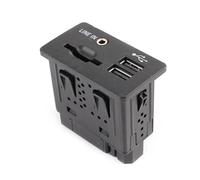 ZHINUAN AUX Audio Reader,Fit For Ford, Fusion 2013 FL3T-14F014-AA FL3T14F014AA C1BT-14F014-AE C1BT14F014AE Interface With SD Card Vehicle USB charging hub