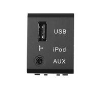 ZHINUAN AUX USB Audio Jack Assy,Fit For Hyundai, SANTA FE 2007-2012 961202B000 96120-2B000 Vehicle USB charging hub