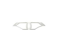 ZHINUAN Car Audio Ring Cover Trim,Fit For Mazda, 3 2019 2020 Accessories Front Door Speaker Horn Sticker vehicle door audio sound cover lid(Silvery)
