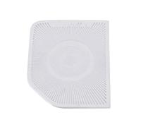 ZHINUAN Car Audio Speaker Cover Trim,Fit For Jeep, Wrangler JL 2018-2020 Front Pillar A Stereo Speaker Audio Loudspeaker Sound Molding car Speaker faceplate grille cover(Matte Sliver-02)