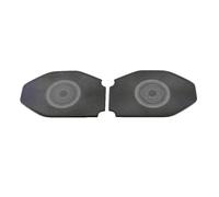 ZHINUAN Car Audio Speaker Cover Trim,Fit For Jeep, Wrangler JL 2018-2020 Front Pillar A Stereo Speaker Audio Loudspeaker Sound Molding car Speaker faceplate grille cover(Black-01)