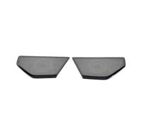 ZHINUAN Car Audio Speaker Cover Trim,Fit For Jeep, Wrangler JL 2018-2020 Front Pillar A Stereo Speaker Audio Loudspeaker Sound Molding car Speaker faceplate grille cover(Black)