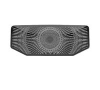 ZHINUAN Car Audio Tweeter Speaker Frame Trim,Fit For Toyota, RAV4 XA50 2019-2024 RAV 4 Hybrid Front Reading Light Cover car Speaker faceplate grille cover(Black)