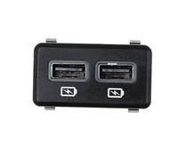ZHINUAN Car Auxiliary AUX USB Port,Fit For Nissan, T99Q7-6LB0A T99Q76LB0A Audio Interface Vehicle USB charging hub