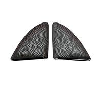 ZHINUAN Car Decoration Loudspeaker Cover,Fit For BMW, X5 G05 X7 G07 2019 2020 Accessories Door Horn Speaker Net Protection Styling A Column car Speaker faceplate grille cover(A column)