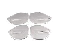ZHINUAN Car Door Gate Loudspeaker Cover Trim,Fit For Buick, Regal 2017-2019 Sound Chrome Pad Speaker Frame Sticker Interior Accessories car Speaker faceplate grille cover(Sliver)