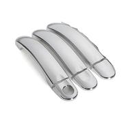 ZHINUAN Car Door Handle Cover Trim Fit for Volkswagen, Fit for VW, Fit for T5 T6 Transporter Caravelle Multivan California Chrome 3 Color Exterior Door Handle Cover(Model 3)
