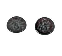 ZHINUAN Car Door Loudspeaker Cover,Fit For Nissan, Sylphy Sentra 2020 A Column Decoration Horn Speaker Net Protection Styling car Speaker faceplate grille cover(Black)