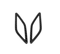 ZHINUAN Car Front A Pillar Audio Speaker Cover Trim,Fit For Volkswagen,Fit For T-Cross, Tcross 2018-2023 vehicle door audio sound cover lid(Carbon Fiber Color)