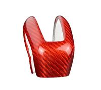 ZHINUAN Car Gear Shift Knob Cover Interior Trim,Fit For Volvo, XC60 XC90 S60 V60 Accessories Carbon Fiber Sticker protective gear shift cover