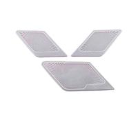 ZHINUAN Car Inner Door Audio Speaker Cover Trim,Fit For Volkwagen, Fit For Golf, 7 MK7 2013-2020 Stainless Steel Interior Accessoeries Side car Speaker faceplate grille cover(Sliver-01)