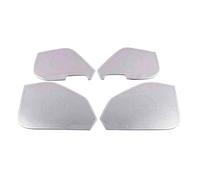ZHINUAN Car Inner Door Audio Speaker Cover Trim,Fit For Volkwagen, Fit For Golf, 7 MK7 2013-2020 Stainless Steel Interior Accessoeries Side car Speaker faceplate grille cover(Sliver-02)