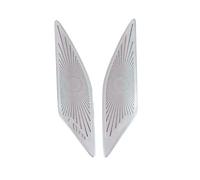 ZHINUAN Car Inner Door Audio Speaker Cover Trim,Fit For Volkwagen, Fit For Golf, 7 MK7 2013-2020 Stainless Steel Interior Accessoeries Side car Speaker faceplate grille cover(Sliver)