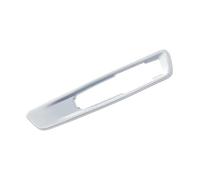 ZHINUAN Car Interior Center Control Gear Shift Panel Side Switch Button Cover Decoration Trim, Fit For X5 F15 X6 F16 2015 2016 2017 Console Gear Shift Panel Overlay(Silver RHD)