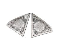 ZHINUAN Car Interior Door Loudspeaker Cover Trim,Fit For Mercedes, benz, C Class W204 C180 C200 Audio Speaker Stiker Car-Styling Accessories car Speaker faceplate grille cover(2 PC-01)