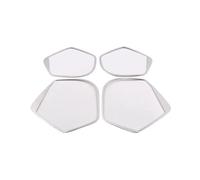 ZHINUAN Car Loudspeaker Frame Cover Trim,Fit For Cadillac, XT4 2019-2023 Stainless Steel Accessories Inner Door Speaker Stereo Audio Sound car Speaker faceplate grille cover