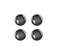 ZHINUAN Car Loudspeaker Ring Sticker Cover Trim,Fit For BYD, Atto 3 Yuan Plus 2022-2024 Inner Door Speaker Audio Sound Frame Accessories car Speaker faceplate grille cover(Black Style)