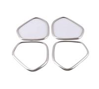 ZHINUAN Car Sound Frame Decoration Cover Trim,Fit For Volvo, XC60 2018-2024 Metal Accessories Interior Inner Door Speaker Loudspeaker Audio car Speaker faceplate grille cover(Silver Style)