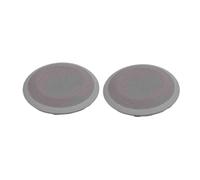 ZHINUAN Car Speaker Trim Loudspeaker Cover,Fit For BMW, 3 Series E90 E91 X1 E84 318 320 325i Interior Left Right Front Rear Door Panel car Speaker faceplate grille cover(Grey 2pc)