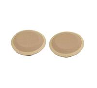 ZHINUAN Car Speaker Trim Loudspeaker Cover,Fit For BMW, 3 Series E90 E91 X1 E84 318 320 325i Interior Left Right Front Rear Door Panel car Speaker faceplate grille cover(Beige 2pc)