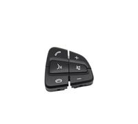 ZHINUAN Car Steering Wheel Control Switch Button,Fit For Mercedes, benz, C GLC Class W205 W253 Multi-Function Control Switch Button Repair Kit vehicle Steering Wheel Button Bank(Black-Right)
