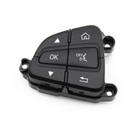 ZHINUAN Car Steering Wheel Control Switch Button,Fit For Mercedes, benz, C GLC W205 W253 A0999050200 A0999050300 Multi-function Assembly vehicle Steering Wheel Button Bank(Black-Left)