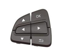 ZHINUAN Car Steering Wheel Control Switch Buttons,Fit For Mercedes, benz, W176 W246 W156 W166 W292 W117 W218 W231, Interior Multifunction vehicle Steering Wheel Button Bank(Moka-Left)