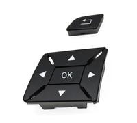 ZHINUAN Car Steering Wheel Switch Buttons,Fit For Mercedes, benz, C GLK E CLA GLA B CLS SLK SLC C204 GLK204 W207 W212 W246 W156 W218 W172 vehicle Steering Wheel Button Bank(Black L)