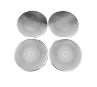 ZHINUAN Car Styling Door Speaker Covers Trim,Fit For Mercedes, benz, C Class W204 Interior Auto Accessories Decoration Tweeter Stickers car Speaker faceplate grille cover(4 PC)