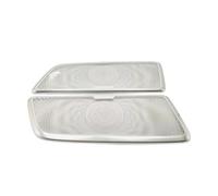 ZHINUAN Car Trunk Speaker Audio Loudspeaker Cover Trim,Fit For BYD, Han Ev Dm 2022 2023 Interior Accessories Stainless Steel car Speaker faceplate grille cover(3)