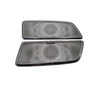 ZHINUAN Car Trunk Speaker Audio Loudspeaker Cover Trim,Fit For BYD, Han Ev Dm 2022 2023 Interior Accessories Stainless Steel car Speaker faceplate grille cover(4)