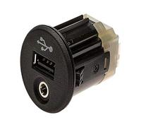 ZHINUAN Car USB AUX Port Adapter,Fit For Nissan, Juke Qashqai XTrail Micra Note NV200 28023BH00A Vehicle USB charging hub