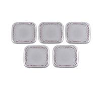 ZHINUAN Door Loudspeaker Cover Trim,Fit For Toyota, Sienna 2021 2022 Audio Speaker Dashboard Speaker Frame Interior Roof Loud Speaker Cover car Speaker faceplate grille cover(Roof horn cover)