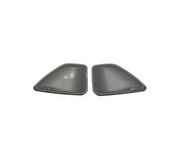 ZHINUAN Door Loudspeaker Decoration Cover Trim,Fit For Peugeot, 3008 GT 5008 2017-2020 Accessories Speaker Audio Car Styling car Speaker faceplate grille cover(4)