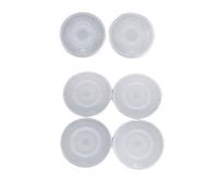 ZHINUAN Door Speaker Loudspeaker Cover Trim,Fit For Land, Rover Discovery Sport L550 2015-2022 Car Styling Accessories Audio Decoration car Speaker faceplate grille cover(4)