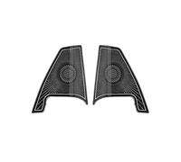 ZHINUAN Front Door Loudspeaker Trim Cover Sticker,Fit For Toyota, Alphard Vellfire 40 Series 2023 2024 Door Handle Sound Pad Internal Speaker car Speaker faceplate grille cover(Back)