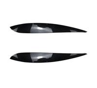 ZHINUAN Headlight Eyebrows Sticker Fit For Volkswagen Fit For VW Fit For POLO 4 MK4 9N 9N3 2005-2009 Eyelids Cover Eye Lids Trim Body Kit Car Accessories car eyebrow decoration(A 2pcs)