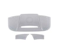 ZHINUAN Interior Door Speaker Audio Cover Trim,Fit For HAVAL, H6 2021 2022 Stainless Steel Ring Sound Frame Decoration Stereo car Speaker faceplate grille cover(Reading Lamp)