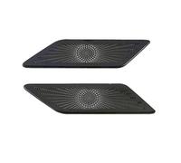 ZHINUAN Interior Door Speaker Audio Cover Trim,Fit For HAVAL, H6 2021 2022 Stainless Steel Ring Sound Frame Decoration Stereo car Speaker faceplate grille cover(Inner Rear Handle-01)