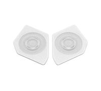 ZHINUAN Loudspeaker Cover Trim,Fit For Ford, Bronco 2021 2022 Interior Accessories Car Pillar A Stereo Speaker Audio Stainless Steel car Speaker faceplate grille cover(1)