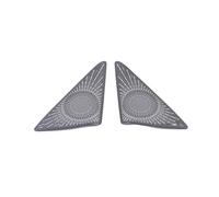 ZHINUAN Side Door Audio Speaker Loud Cover Trim,Fit For Skoda, Kodiaq GT 2017-2020 Stainless Steel Interior Interior Accessories car Speaker faceplate grille cover(Black 2)