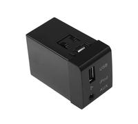 ZHINUAN USB AUX IPOD Port Adapter,Fit For Hyundai, SANTA FE 2007-2012 96120-2B000 961202B000 USB-C SD Card Car Vehicle USB charging hub
