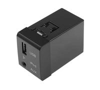 ZHINUAN USB AUX IPOD Port Adapter,Fit For Hyundai, SANTA FE 2007-2012 USB-C SD Card Car Accessories 961202B000 96120-2B000 Vehicle USB charging hub
