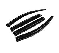 ZHINUAN Window Visors Rain Sun Guard,Fit For Toyota Corolla Sedan 2014-2017 Car Accessories Vent Wind Deflector Weathershield Moulding Trim rain guards for car windows