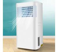 ZHIQXUE Portable Air Conditioner with Dehumidifier & Remote Control, Quiet Cooling Fan Modes plus 24 Hour Timer, Cools Rooms Up To 350 sq ft, Complete Window Kit, Style 1, Remote control model
