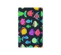 Zhirexin Decorator Wall Plate,Cartoon Fish Switch Plate Outlet Cover Standard Size Receptacle Wallplate 2.76x4.53in-Toggle Switch